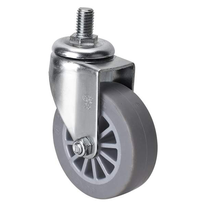 EDL Mini 2.5'' 30kg Threaded Swivel TPE Caster 261325-2625-53