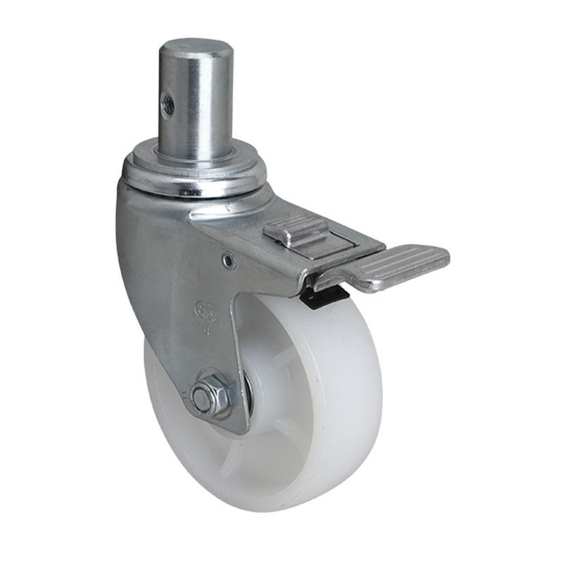 EDL Medium 4'' 150Kg Stem Al. Dual Brake TPA Caster 50164P-504-26
