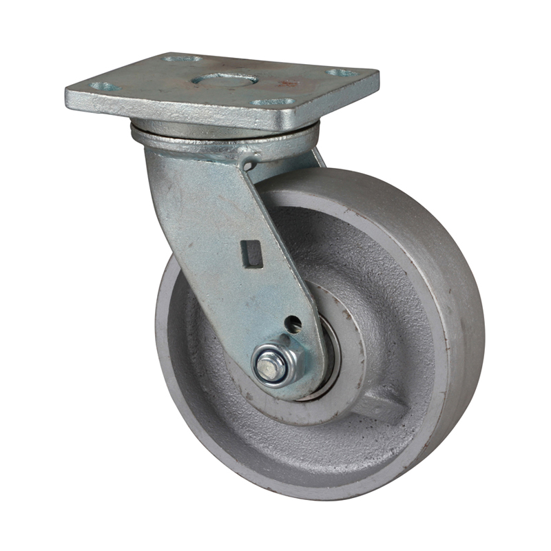 EDL Heavy 6" 950kg Plate Swivel Cast Iron Caster 78116-786-96