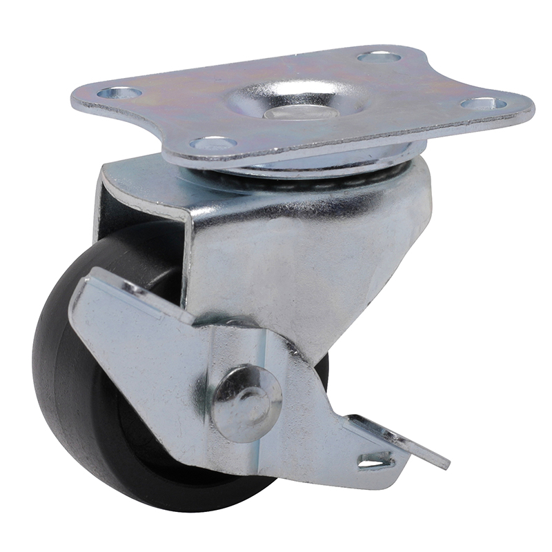 EDL Mini 1.5'' 35kg Plate Axle Brake PO Caster 21215A-2215-02/A